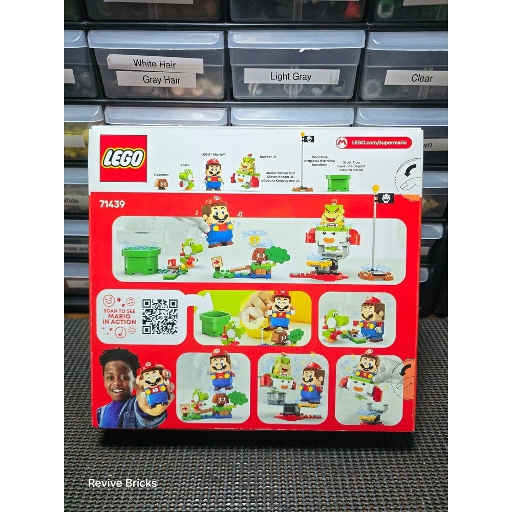 Set Super Mario Bros. 71439‎ Adventures w/ Interactive LEGO Mario Starter Course
